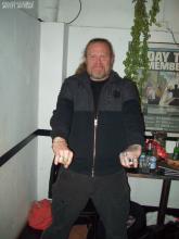 Kevin vor dem Tourabschlusskonzert in Hamburg, 21.12. 2.014 (1)