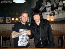 Danny B Helm und Marky Ramone, 22.09. 2.015, Berlin